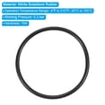 thumbnail image 4 of Uxcell 39x35x2mm Nitrile Rubber O Rings Metric Sealing Gasket, Black 20 Pack, 4 of 6