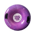 thumbnail image 4 of Lipstore Inflatable Snow Tube Cold Resistant 35 inch Accessories Portable Inflatable Sled, 4 of 8