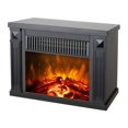 thumbnail image 2 of Konwin Small Electric Tabletop Artificial Faux Fireplace Space Heater (2 Pack), 2 of 3