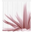 thumbnail image 3 of Ambesonne Flower Shower Curtain, Ombre Leaves Watercolor Art, 69"Wx75"L, Pale Pink, 3 of 3