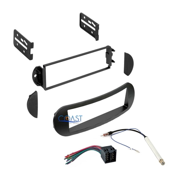 Car Radio Stereo Single DIN Dash Kit Harness for 1998-2011 Volkswagon Beetle