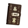 thumbnail image 4 of Abbracc Money Saving Binder Compact with Combination Lock with 100 Pieces Envelops Brown, 4 of 9