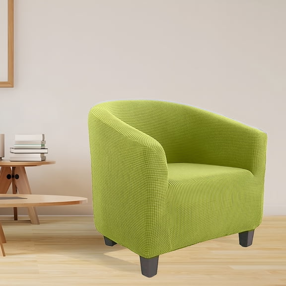 AUQ 2026 New Stretch Chair Slipcover,Barrel Chair Covers,Spandex Tub Chair Slipcovers,Printed Armchair Covers,Removable Couch Protector,Furniture Protector