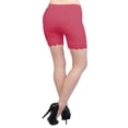thumbnail image 3 of Vivian's Fashions Legging Shorts - Cotton, Lace Trim, Misses Size (Red, 2X), 3 of 3