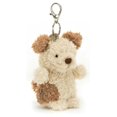 thumbnail image 2 of Jellycat 6" Little Pup Bag Charm Plush, 2 of 5