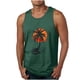 thumbnail image 1 of Camisetas de Tanque de los Hombres Tanque de los Hombres Incolor Gradiente de Impresión Cuello Redondo Correa Delgada Fuga Atrás Regular Casual Deportes Blusas de Tanque, 1 of 5