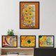 thumbnail image 2 of Pintura de diamante parcial, juego de pintura de diamante 5D para adultos y niños, imagen de flor de diamante, decoración de pared navideña, 30 x 40 cm/12 x 16 pulgadas (flor amarilla), 2 of 5