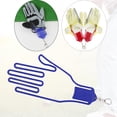 thumbnail image 4 of Portable Gloves Gloves Holder Dryer Rack Extended Golf Gloves Stretcher for Men Women Golf Accessories Cycling Gloves , Blue, 4 of 8