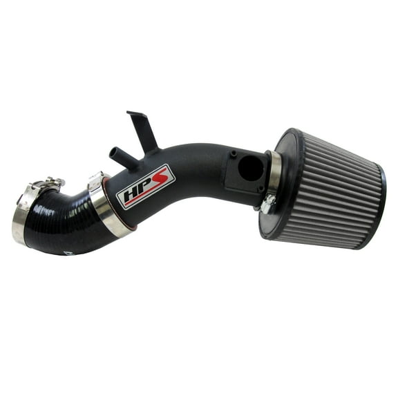 HPS Performance Black Shortram Air Intake Kit Cool Ram Compatible for 2005-2008 Toyota Corolla Matrix Pontiac Vibe 1.8L 1ZZ-FE, 827-500WB, 827-500WB