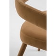 thumbnail image 5 of Modrest Mundra Modern Tan Fabric Dining Chair, 5 of 8
