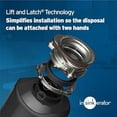 thumbnail image 5 of InSinkErator Badger 1 CORD 1/3 HP Continuous Feed Garbage Disposal with Power Cord, 5 of 9