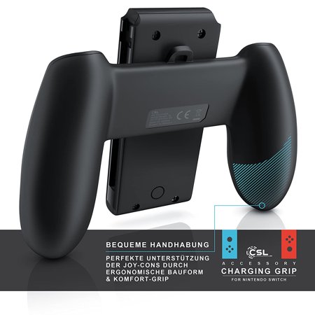 Switch Joy Con Charging Holder Rechargeable Handle Rechargeable 1000 Mah Lithium Ion Battery Blue Status Led Comfort Grip For Nintendo Switch Joy Con Gamepad Controller Walmart Canada