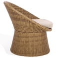 thumbnail image 5 of Safavieh Couture Lynsee Coastal Wicker Patio Chair, Natural, 5 of 12