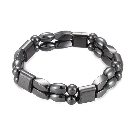 Strong Hematite Pain Relief Energy Powerful Stretch Bracelet Adjustable G10