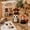 #A002 Woodland Friends, variant on Tiny 3D Beaded Animal DIY Kit – Beginner Friendly Handmade Bead Art Set, Cute Mini Animal Decor Gift for Craft Lovers Teens, 11 StylesWoodland Friends