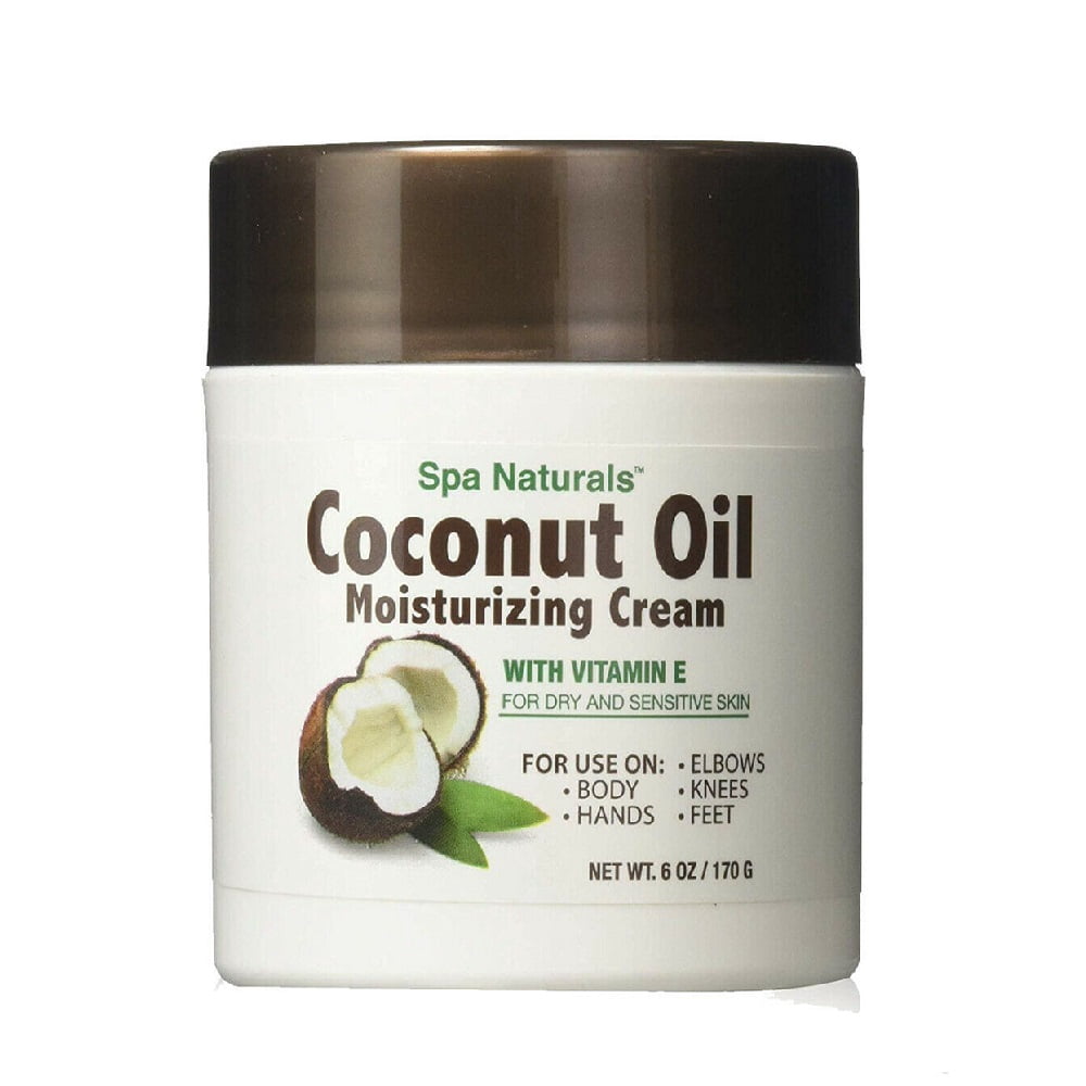 spa naturals coconut oil moisturizing cream walmart