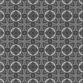 thumbnail image 1 of Ahgly Tapis d'Intérieur Lavable en Machine Carré Transitionnel Gris Canon, 7 Pieds Carré, 1 of 7