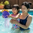 thumbnail image 4 of Aqua Leisure SwimBuddy™ Inflatable Plush Pool Float for Kids - Jemma Jellyfish, 4 of 8
