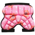 thumbnail image 1 of Protección de trasero para niños de cadera engrosada para la mayoría de los patines deportivos (nuevo) rosa, 1 of 3