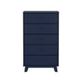 thumbnail image 4 of Plank+Beam Classic 5-Drawer Dresser, Blue, 4 of 8