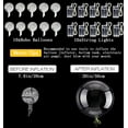 thumbnail image 6 of LED Balloons 3 Pack, 14 Inch Clear Bobo Helium Balloons, Built in String Lights, Glow Bubble Party Decorations for Valentines Day Wedding Birthday, 6 of 7
