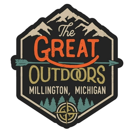

Millington Michigan The Great Outdoors Design 2-Inch Fridge Magnet