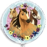 Spirit Riding Free Foil Balloon - 18" | Silver | 1 Pc