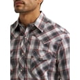 thumbnail image 4 of Wrangler® Men's and Big Men's Regular Fit Long Sleeve Western Shirt, Sizes S-5XL, 4 of 4