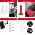 thumbnail image 4 of Labymos 30-Piece Automotive Interior Panel and Stereo Removal Kit with Storage Bag (Red Plastic Tools, 20 Sets Minimum Order), 4 of 7