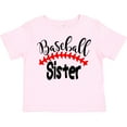thumbnail image 3 of Inktastic Baseball Sister Boys or Girls Toddler T-Shirt, 3 of 5