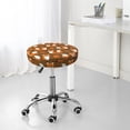 thumbnail image 5 of Fox Maple Round Bar Stool Seat Covers, Elastic Round Chair Cover Stool Seat Slipcover Bar Stool Cushions Round Pad for 12-14 inch, 5 of 5