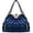 Dark Blue, variant on Butterfly Clasp Quilting Handbags Purses with Butterfly Gold