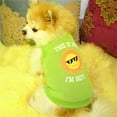 thumbnail image 4 of 2024 Pet Puppy Summer Lollipop Dog Medium Shirt Small Dog Cat Chihuahua Christmas Clothes Pet Clothes Vest T Dog Sweater Size Small Boy Shirt, 4 of 6