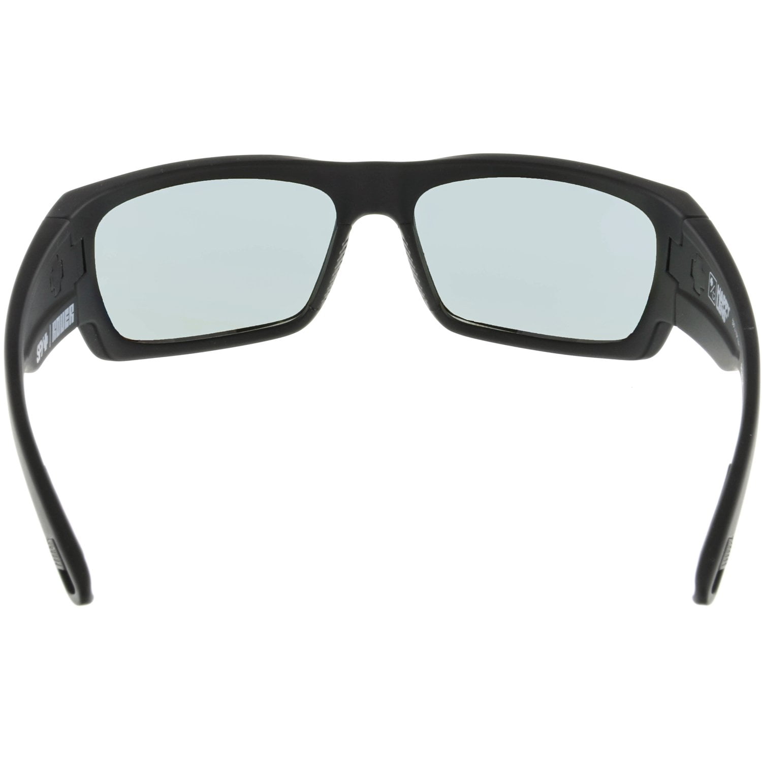 Spy Men's Rover Ansi 673372243863 Black Wrap Sunglasses 