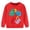 Watermelon Red, variant on Gerichy Toddler Boys Girls Winter Clothes Cotton Pullover Sweatshirts Kids Cute Cartoon Embroidery Crewneck Tops 1T-7T