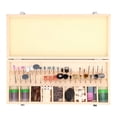 thumbnail image 2 of Kit d'Accessoires d'Outils Rotatifs, 228 Pcs Outil Rotatif Outil de Ponçage Outils de Menuiserie Sculpture Véritable Excellence, 2 of 14