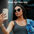 thumbnail image 6 of 3D Water Ripple Pattern Case for iPhone 11 6.1 inch, Solid Color Cute Curly Waves Frame Shape Phone Case Glossy Shockproof Soft TPU Anti-Scratch Phone Cover Slim Bumper Case - White, 6 of 17