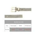 thumbnail image 4 of INSPIRE CHIC Women Rhinestone Belts, Bling Crystal Sparkly Diamond Shiny Soft Waistband for Party Jeans Dresses 43.3x0.7"(LxW) Colorful, 4 of 6