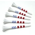 thumbnail image 3 of NorthPointe 2 3/4” USA Stars and Stripes America Flag Golf Tees Plastic - 100 Tees in Bulk – Patriotic, 3 of 4