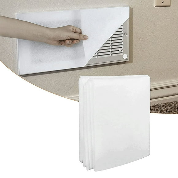 Air Vent Filter Kit, Electrostatic Vent Filter Particle Reduction for Heating Intake Registers and Grilles