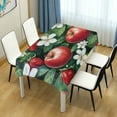 thumbnail image 4 of Yayeee Tablecloths 54" x 72" Rectangle Wrinkle Resistant Party Table Cover, Red Apple Pattern, 4 of 8