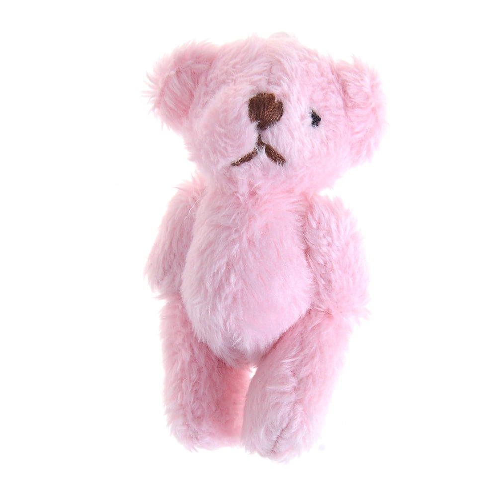 Mini 6 cm fluffy bear plush stuffed baby toy doll for kids candy box gifts CYCA 