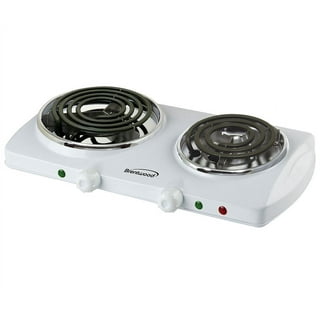 Farberware double burner. 1500 watt electric cooktop. Convenient. Provides  additional cooking space. Lightweight for eas…