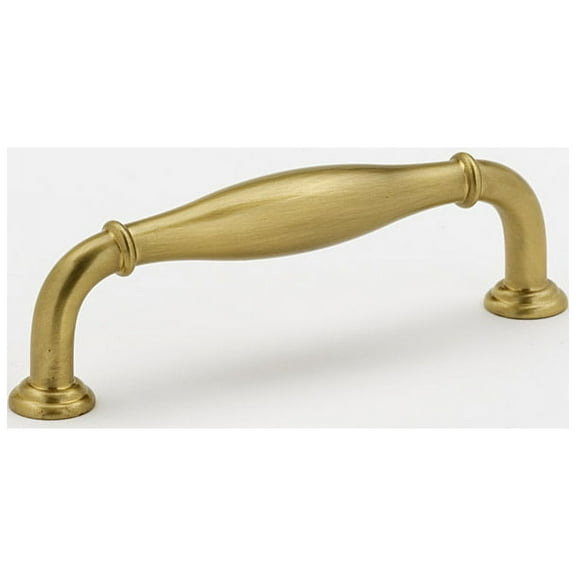 Alno A726-3 Charlie's 3" Center To Center Traditional Solid Brass Cabinet Handle / Drawer