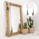 thumbnail image 4 of Guirnalda rústica de cuentas de madera con borlas, cuentas de madera natural, cadena de borlas de yute retro, decoración de granja hecha a mano para pared, puerta y ventana, 4 of 8