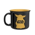 thumbnail image 3 of Zak Designs 16oz Star Wars Camper Ceramic Mug with Handle, Black, 3 of 10