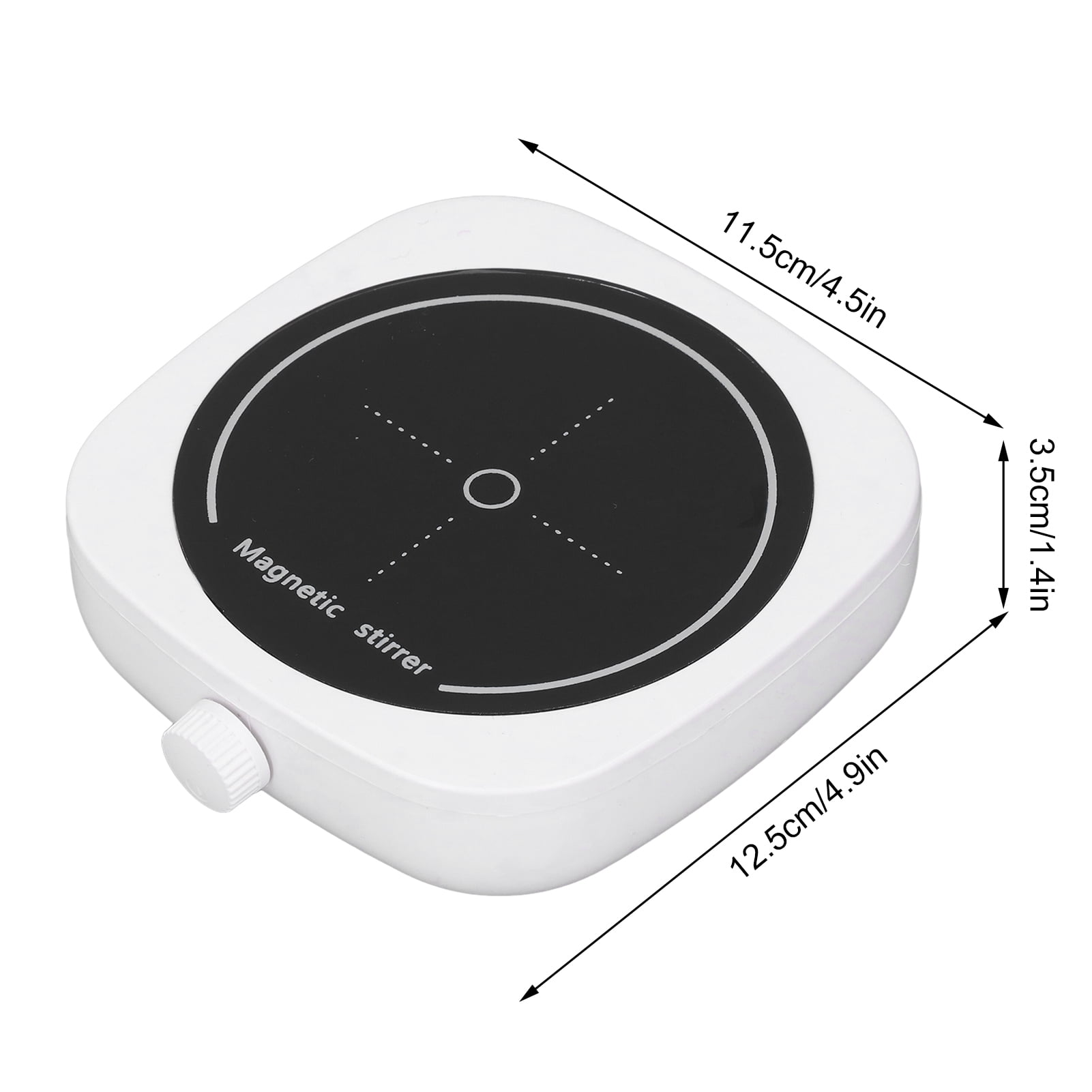 Magnetic Stirrer,Silent Mini USB Magnetic Liquid Mixer for Brewing Scientific Research 1L Capacity for Classroom, Work or Home Experiments
