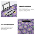 thumbnail image 5 of Fotbe Daisies Flowers Luggage Cover Protector,Suitcase Protector,Scratch and Dirt Resistant,Fits 18-32 Inch Luggage-X-Large, 5 of 9