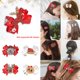 thumbnail image 2 of Pinza para el cabello Jumpingount Navidad Bowknot 8cm para Niñas y Adultos 10#caramelo, 2 of 6