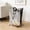 Black, variant on Desktop Trash Bag Holder,Small Garbage Bag Rack,Home Kitchen Countertop Folding Trash Bag Bracket Organizer Dishcloth Towel Rack, 22.05x9.06x0.39in